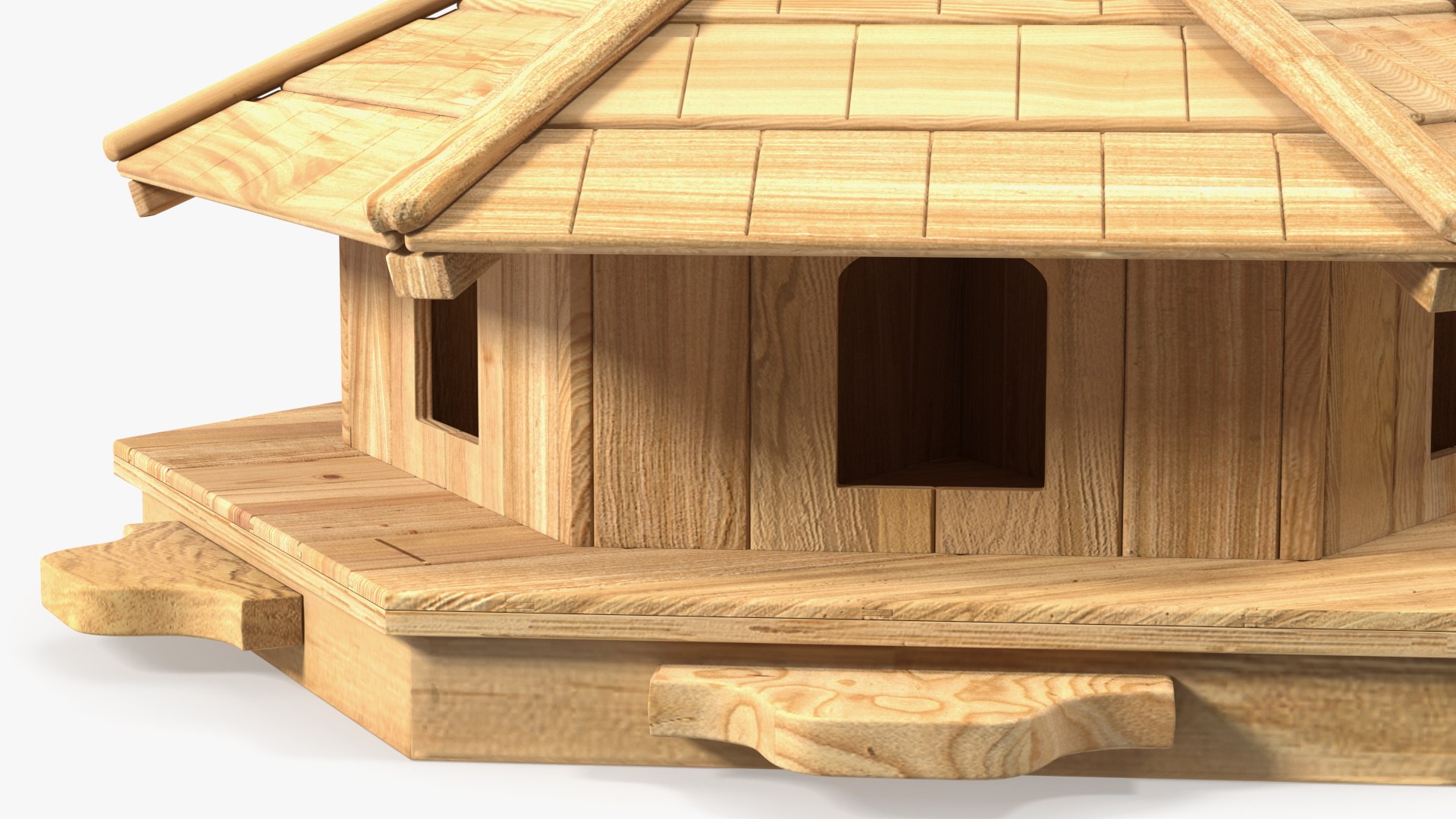 3D Floating Duck House 6 Nests - TurboSquid 1985977