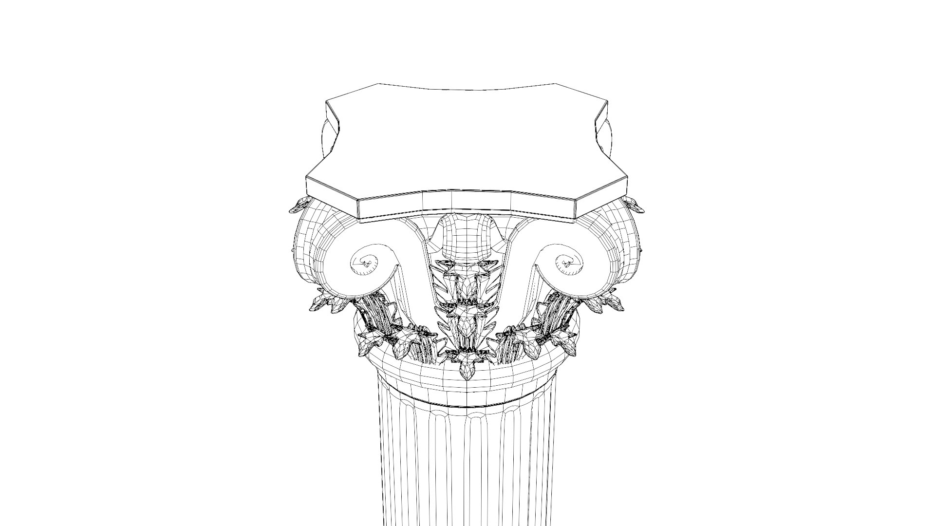 3D Ancient Greek Corinthian Pillar https://p.turbosquid.com/ts-thumb/UB/ZkpzxD/Ag/wire0005/jpg/1722687799/1920x1080/fit_q87/d714a971596281bbfbe50ab09d6906407881f5f6/wire0005.jpg