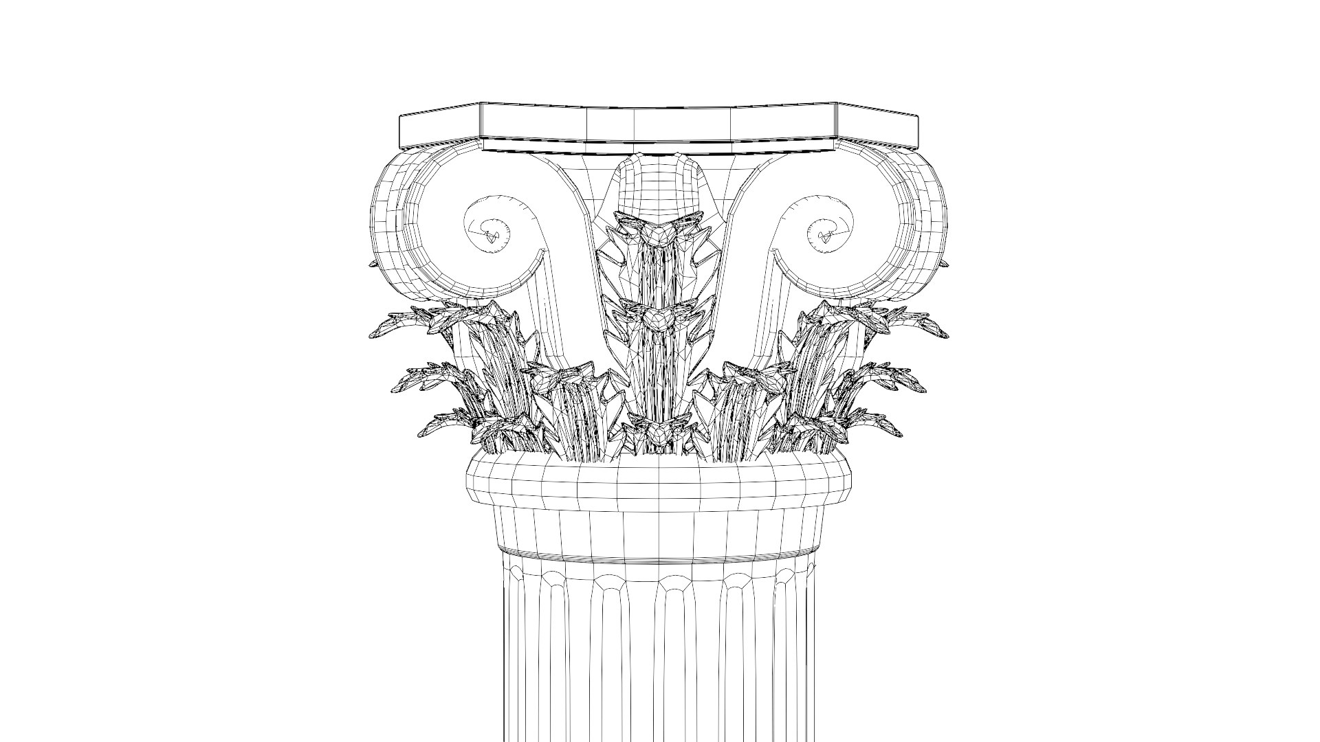 3D Ancient Greek Corinthian Pillar https://p.turbosquid.com/ts-thumb/UB/ZkpzxD/RQ/wire0004/jpg/1722687800/1920x1080/fit_q87/a23467d64176b5ba0b8730c52b5354a20bda5728/wire0004.jpg