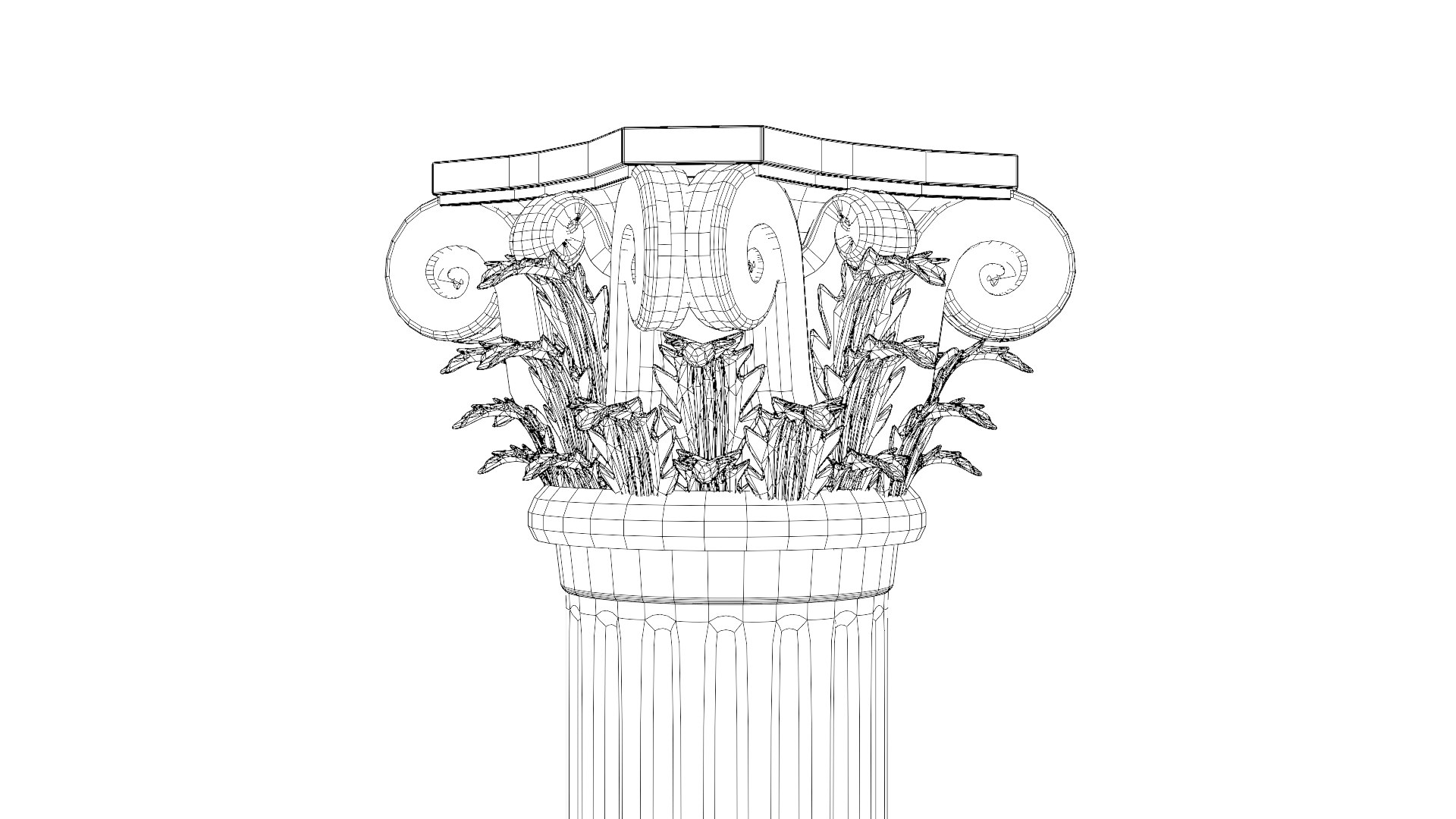 3D Ancient Greek Corinthian Pillar https://p.turbosquid.com/ts-thumb/UB/ZkpzxD/YK/wire0003/jpg/1722687800/1920x1080/fit_q87/12a205def2ae8c4ffbf94467c02475d5e18d0957/wire0003.jpg
