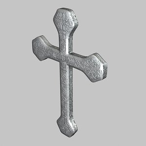 3D Christian Cross