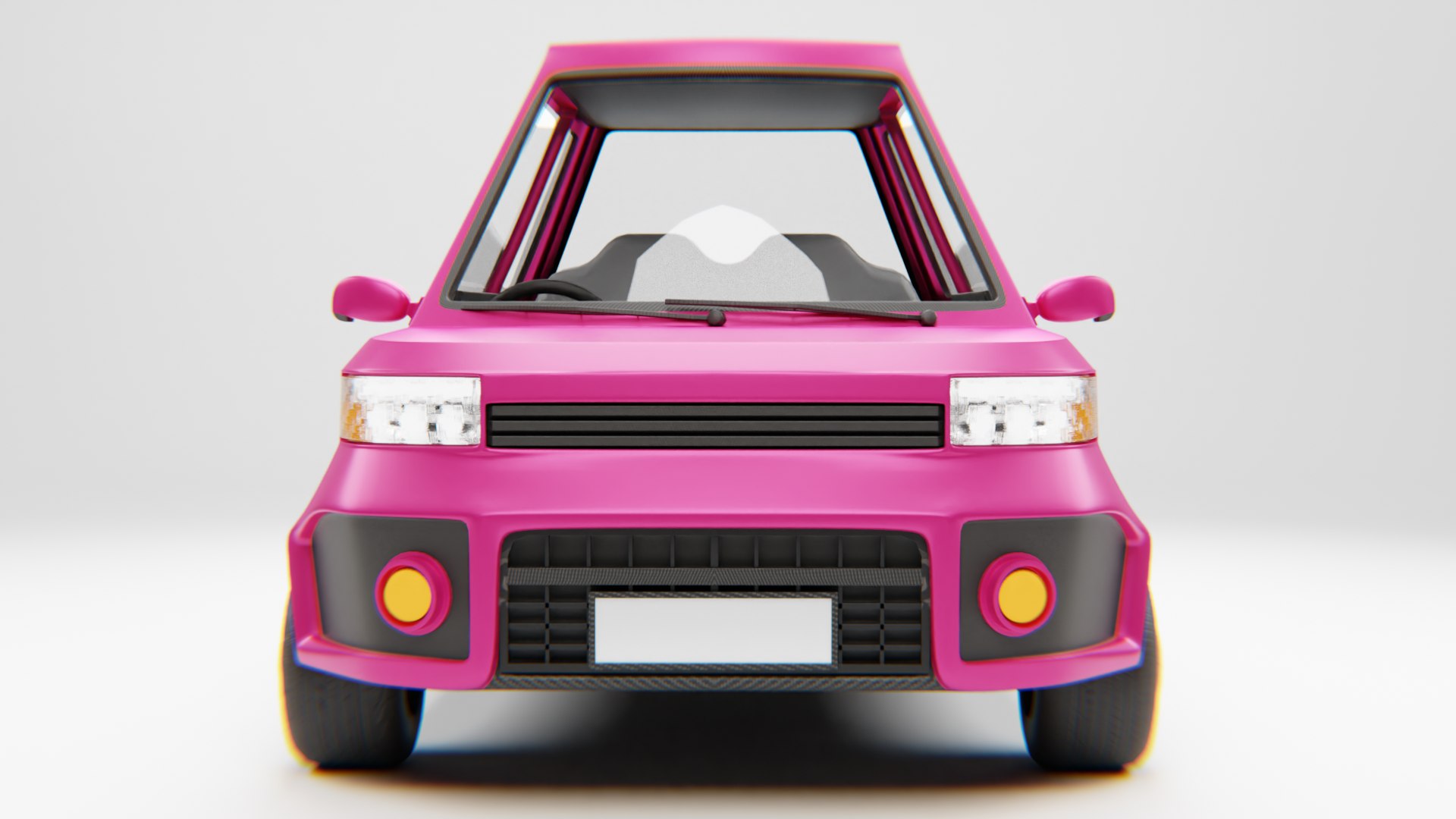 3D CARTOON CAR RIGGED - TurboSquid 2030793
