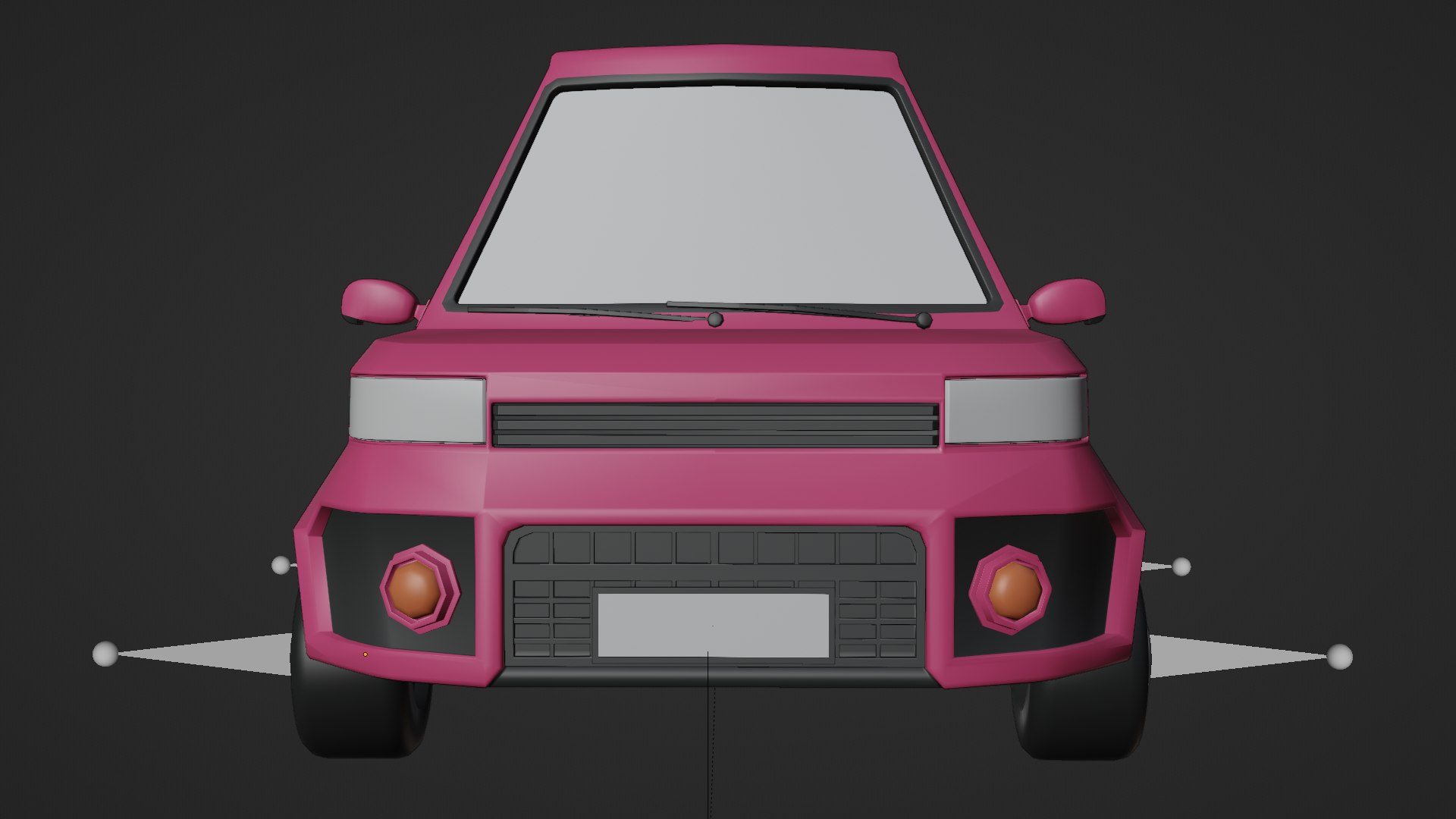 3D CARTOON CAR RIGGED - TurboSquid 2030793