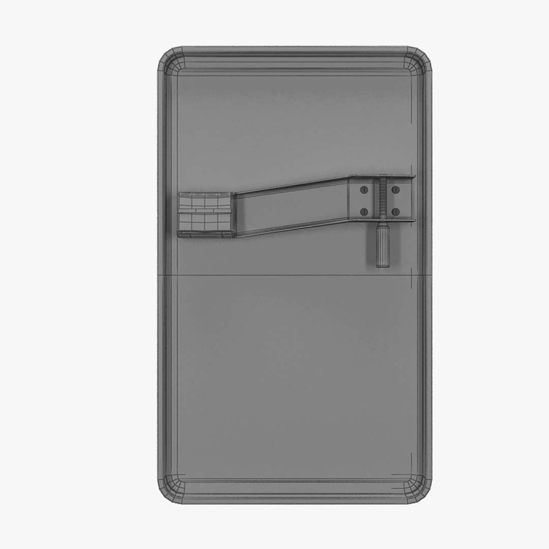 3d shield model
