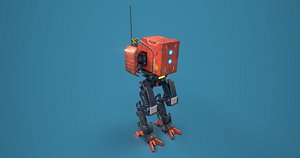 engineer bot 3D model