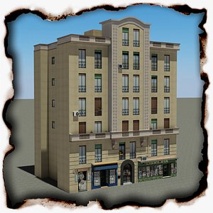 3d building 101 model