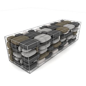 gabion exterior 3D model