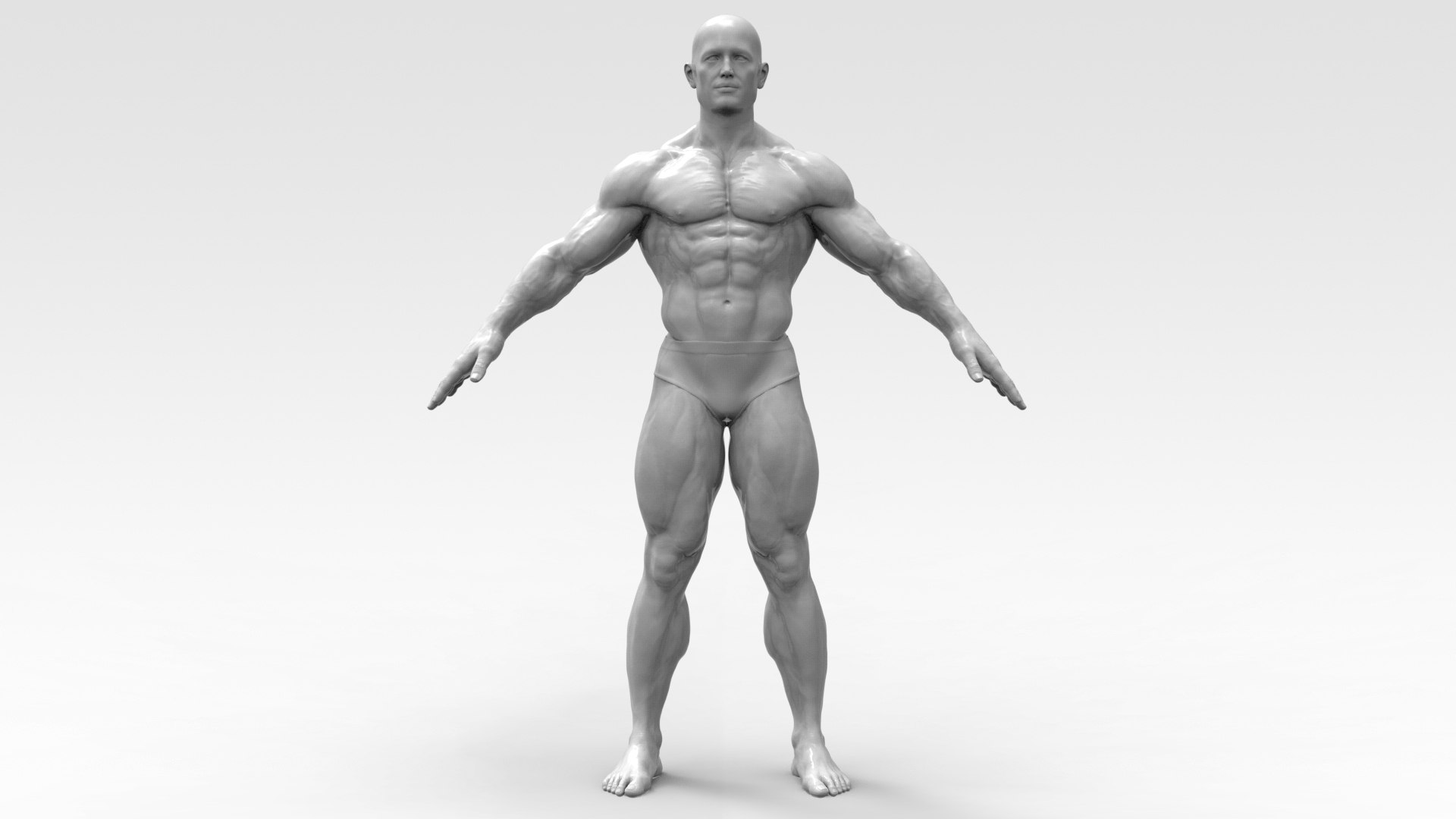 3D Bodybuilder - TurboSquid 2184930