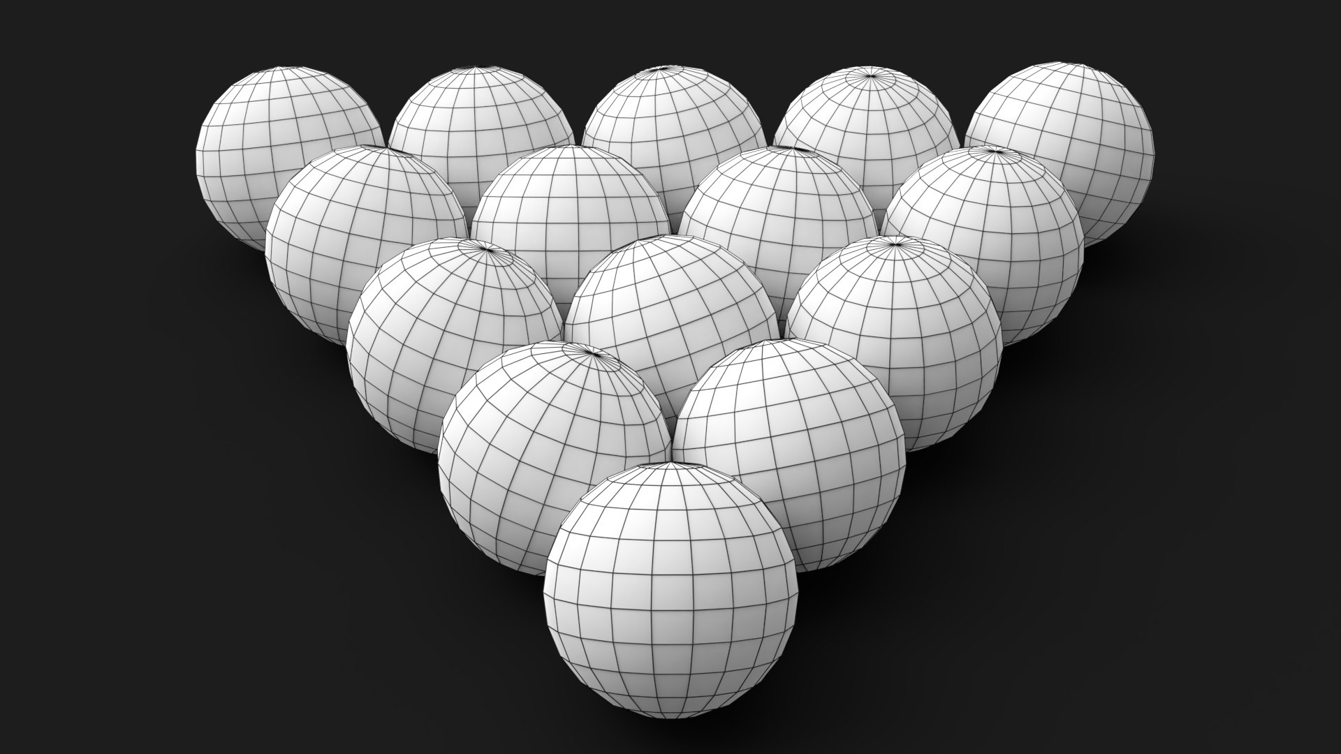 Pool Balls Model - TurboSquid 1516390