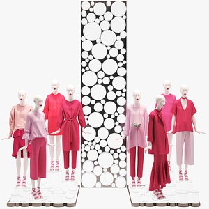 3D Showroom Fashion Store 017