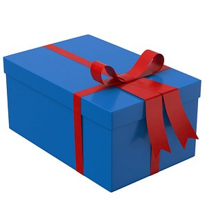 Gift box v1 3D