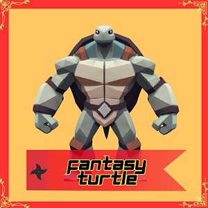 3D model Fantasy Turtle