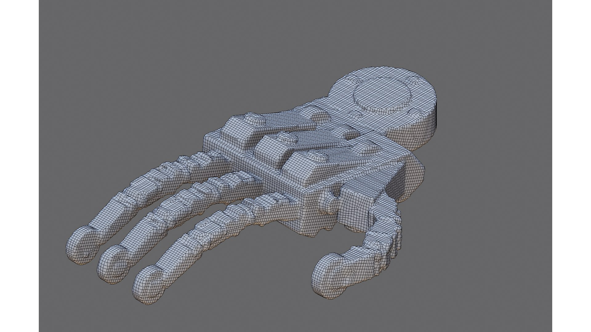 Mecha Hand Model - TurboSquid 2279801