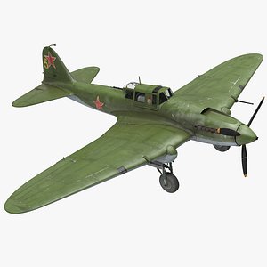 Ilyushin Il-2 WWII Soviet Attack Aircraft