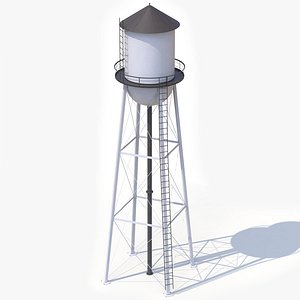 WaterTower PBR model