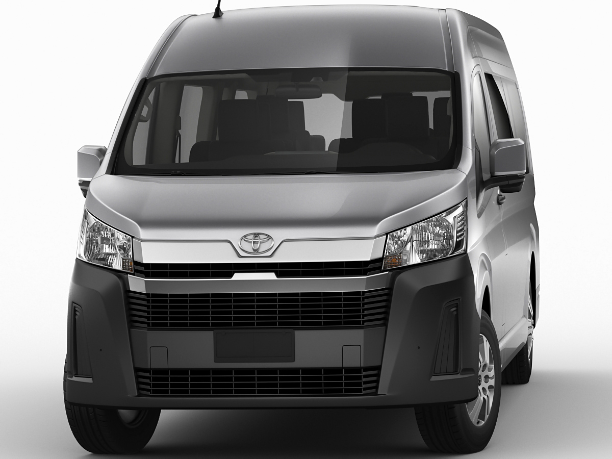 modelo 3d Toyota Hiace Commuter Bus SLWB 2020 - TurboSquid 1427248