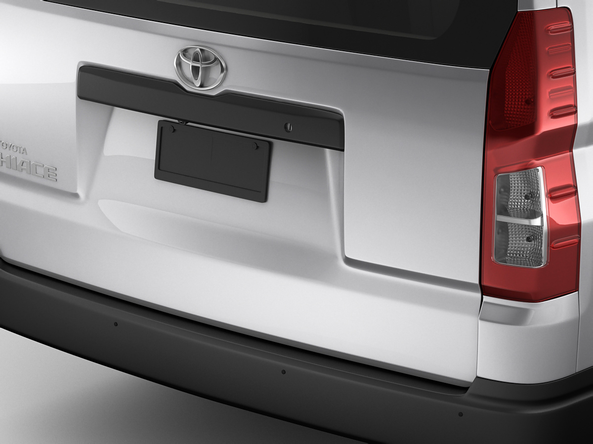 modelo 3d Toyota Hiace Commuter Bus SLWB 2020 - TurboSquid 1427248