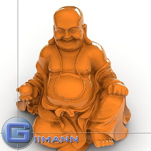 buddha chinese 3d max