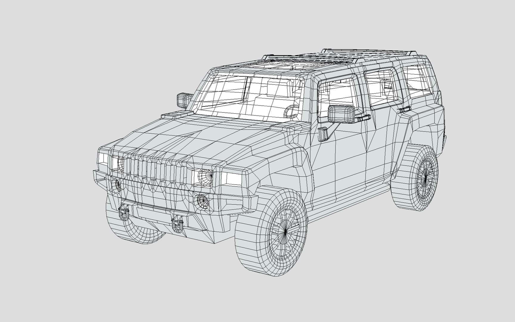 Hummer H3 2010 3D Model - TurboSquid 2372738