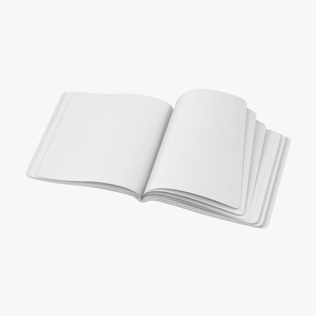 3D moleskine sketchbook 03 02 - TurboSquid 1212851