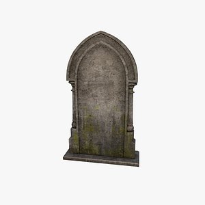 3D model Ancient Gravestone