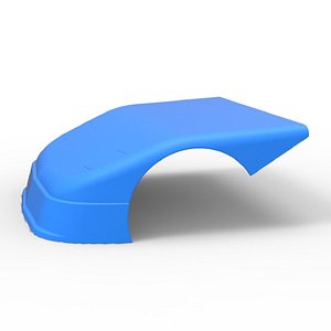 Nose of New Zealand Super Saloon race car Version 2 Scale 1 to 25 3D model