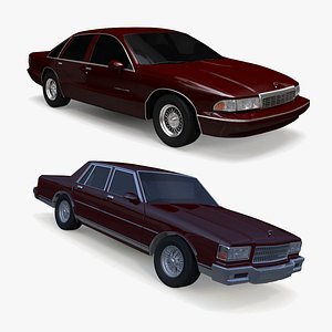 3D model chevy caprice chevrolet
