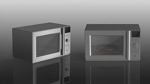 Microwave 3D model