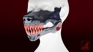 CYBERPUNK BEAST MASK