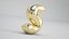 S Balloon Gold