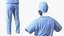 Dr Dress Scrub Suit for Man with Mask