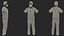 Dr Dress Scrub Suit for Man with Mask