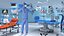 Dr Dress Scrub Suit for Man with Mask