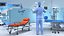 Dr Dress Scrub Suit for Man with Mask