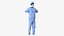 Dr Dress Scrub Suit for Man with Mask