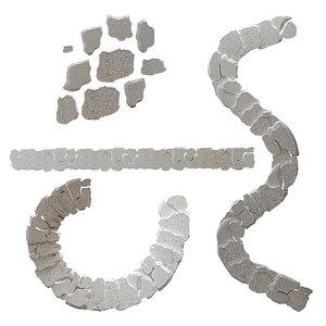 Granite Elements of Stone and Steps
