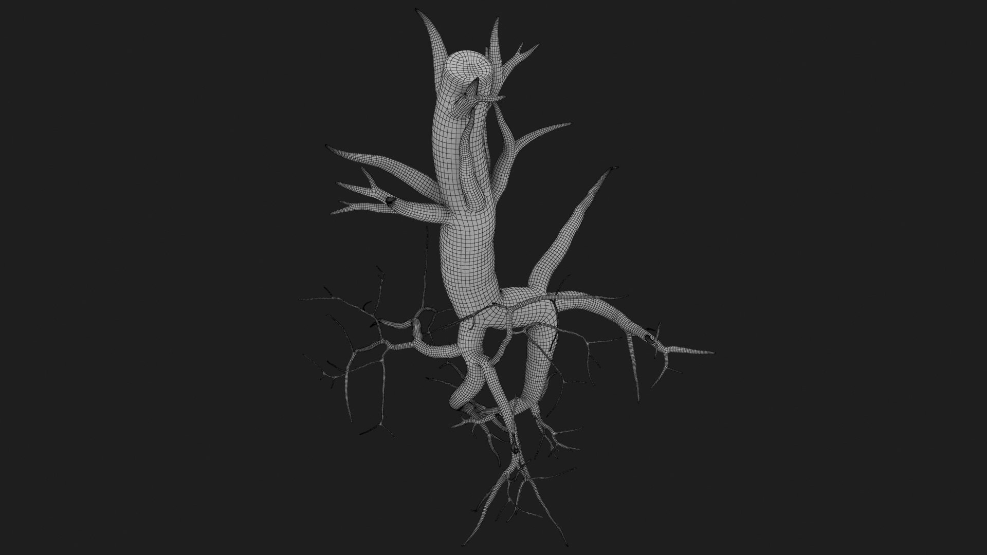 3D Tree Root 03 Color 2 Model - TurboSquid 2148524