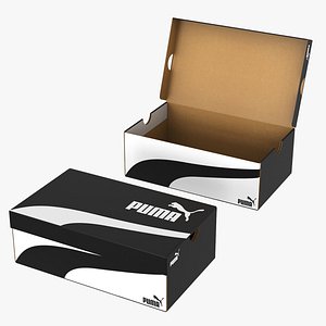 3D model Puma Shoe Box 001