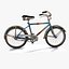Toon verrostetes Fahrrad