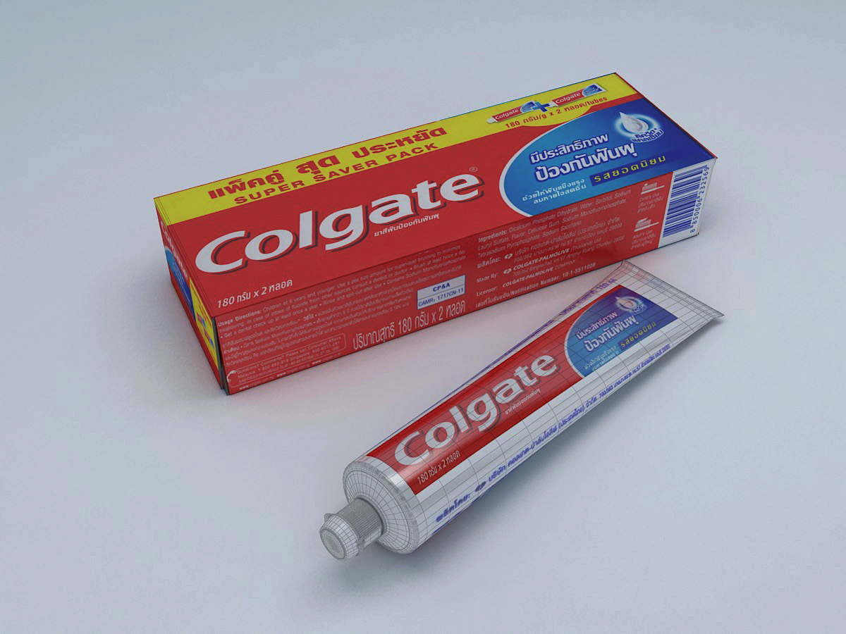 modelo 3d Colgate tailandés - TurboSquid 984336