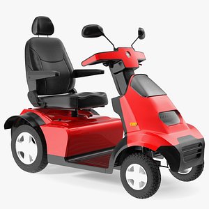 3D Electric Scooter S4 AFIKIM Red
