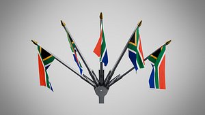Wall Mount Flags 5 Of South Africa
