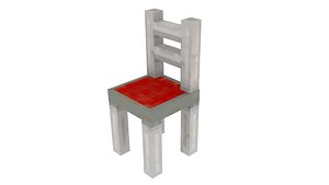 3d model minecraft style ready