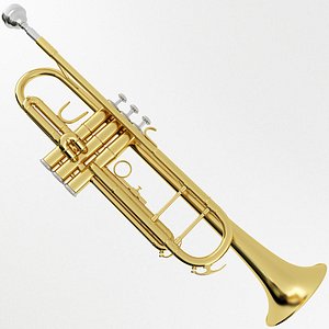 trumpet 3D model