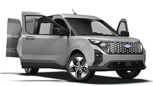 Ford E Transit Courier HQ Interior 2026