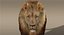 lion fur 3d obj