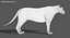 lion fur 3d obj