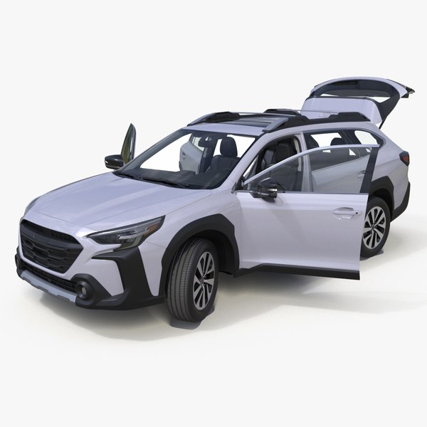 modelo 3d Crossover urbano moderno con plataforma plateada - TurboSquid ...