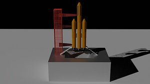 3D rocket