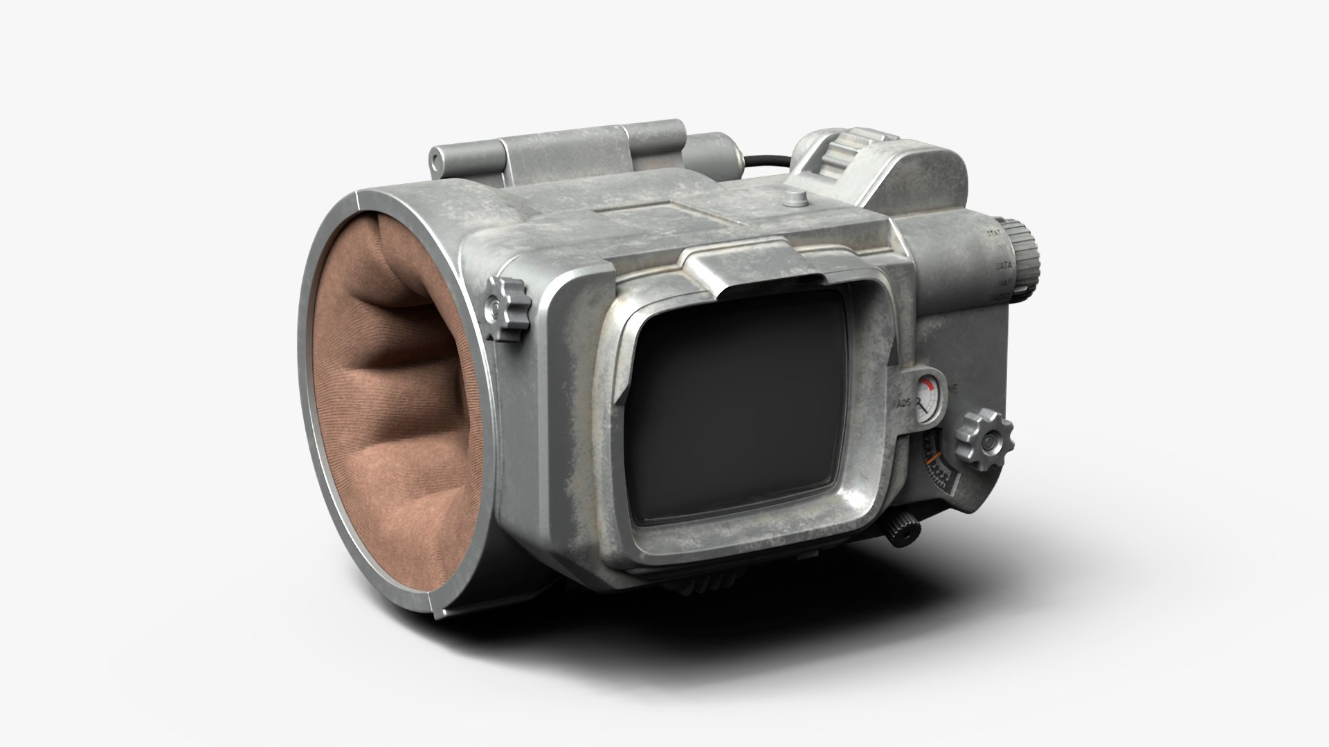 Fallout Pip Boy Turned Off 3D model preview